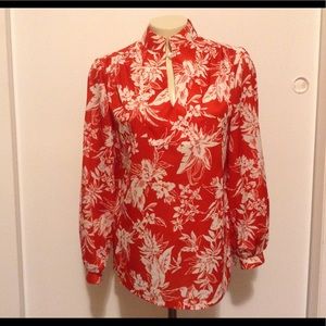 Vintage floral print shirt